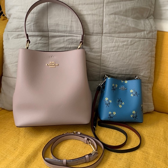 Coach Bags Coach Bucket Bag Mini Floral Bucket Bag New Wo Tag Poshmark